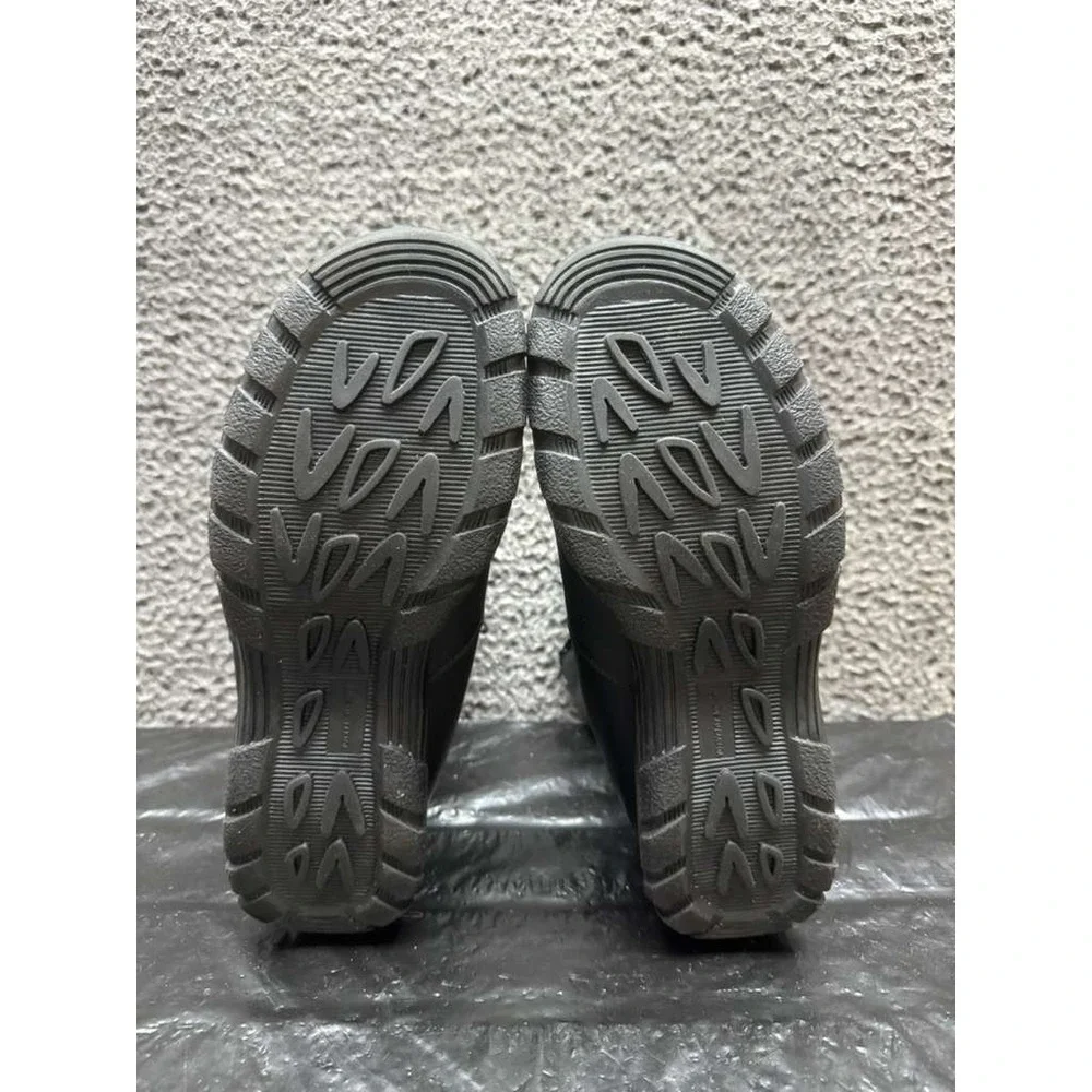 Toe Warmers Shield Leather Fur-Lined Waterproof Boots Black Womens Size‎ 11M US